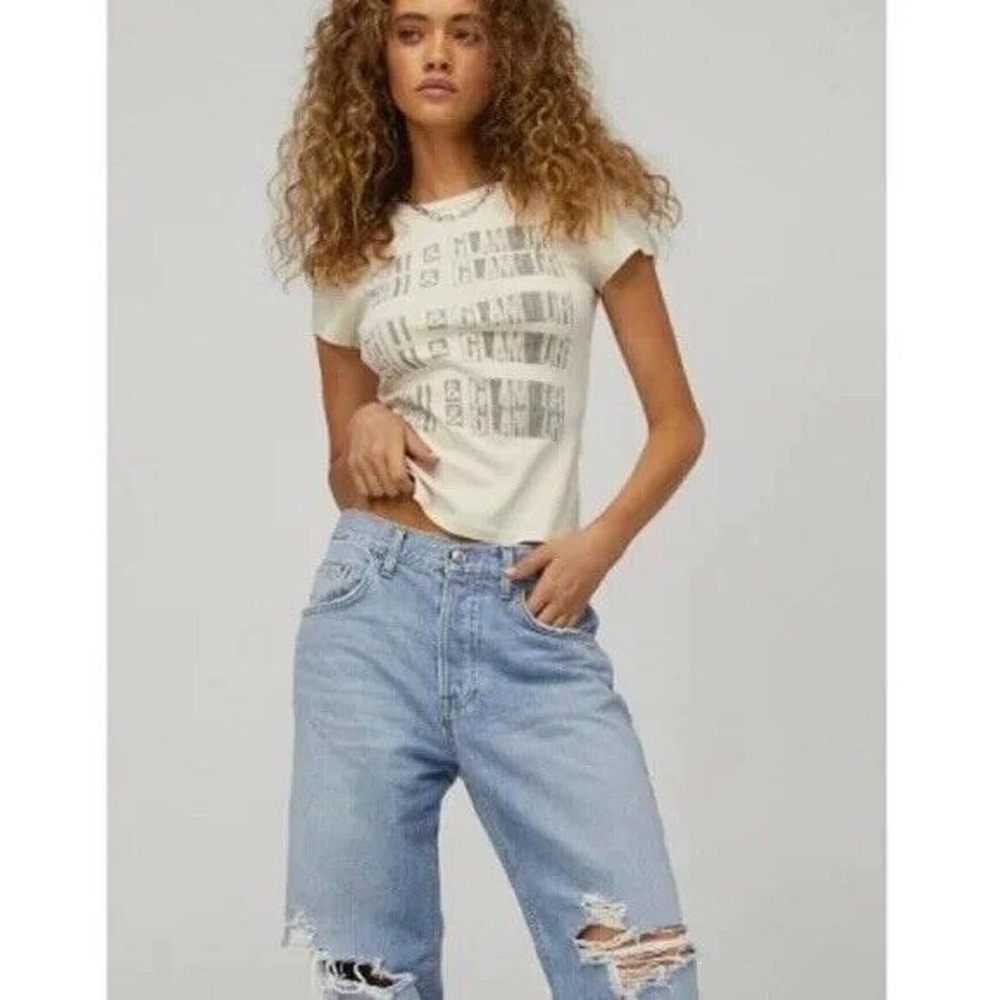 Daydreamer Grit & Glamour Slim Fit Graphic Tee T-Shirt Size M worn once